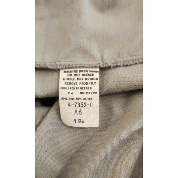 VTG 50'S 60'S Light Grey Sleeveless Fit & Flare DAY DRESS* Cotton Appx M/L - Picture 9 of 12